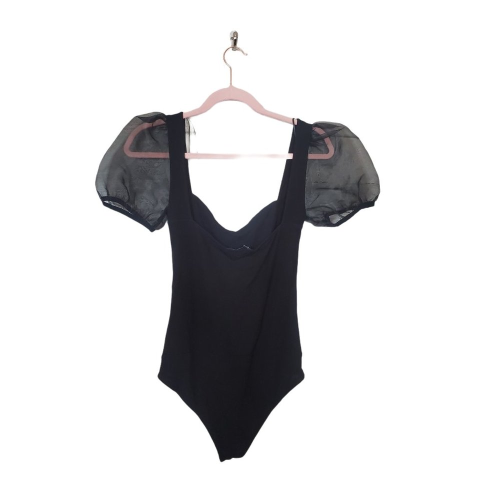 [Zara] Black Bodysuit - Picture 2 of 7